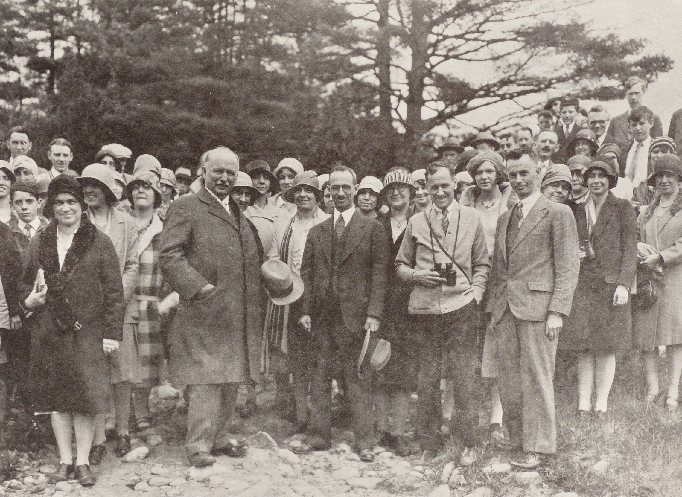 TFN Members at the opening on the Sunnybrook Park nature trail on June 7th, 1930